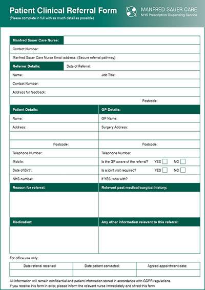 Patient Referral Form
