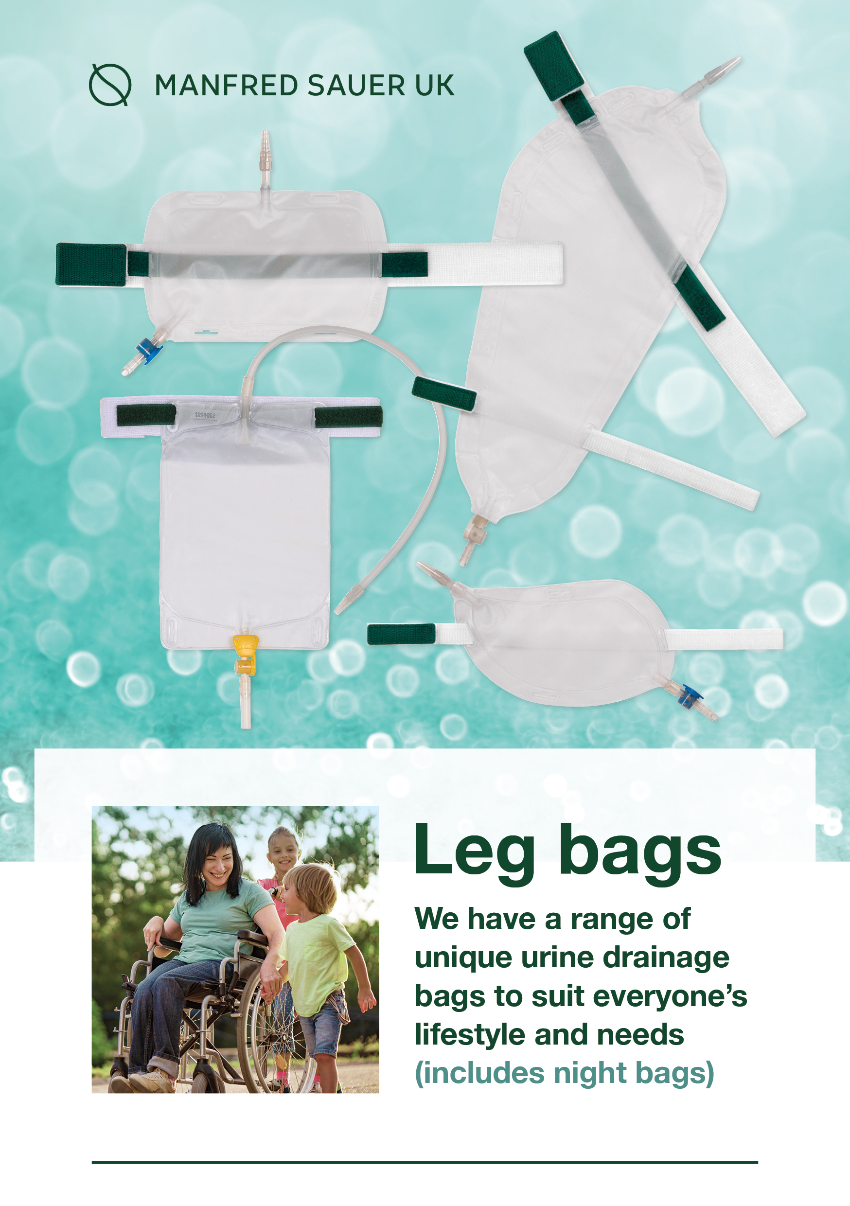 Leg bags booklet