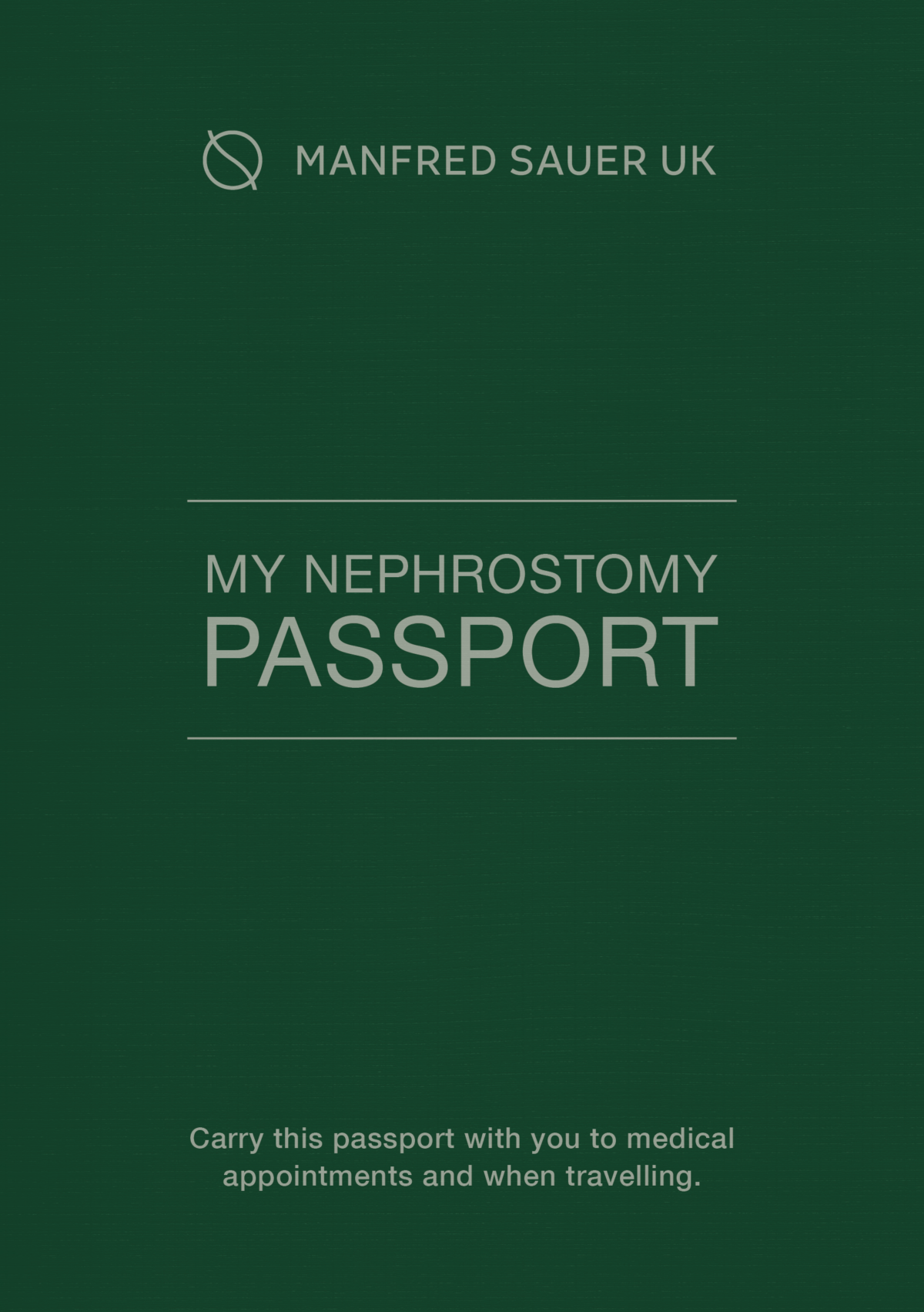 My Nephrostomy Passport